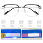 🔥HOT SALE 50% OFF🔥Fashionable Anti-blue Light Square Myopic Glasses