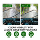 Silent Four-Layer Rubber Strip Windshield Wipers for Car